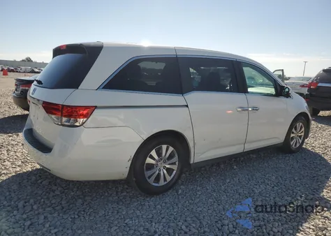 2016 Honda Odyssey Exl z USA, uszkodzony, nr VIN 5FNRL5H62GB010349